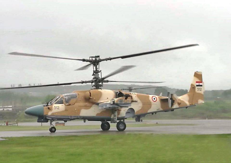 Kamov Ka-52 Alligator égyptien
