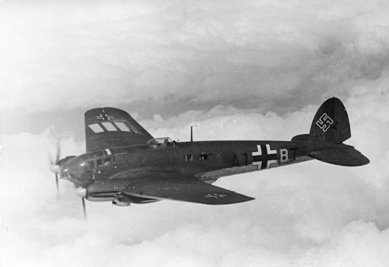Heinkel He 111H de la Luftwaffe