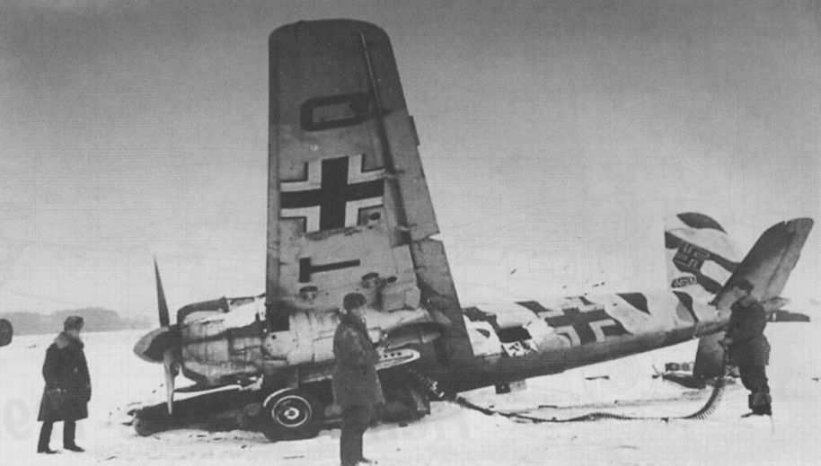 Henschel Hs 129B crashé