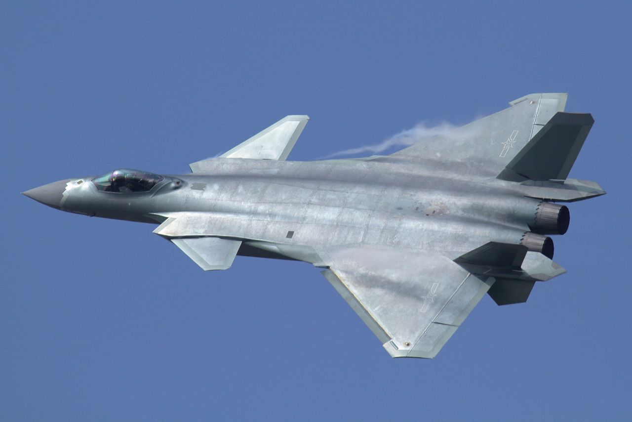 Chengdu J-20 en démonstration