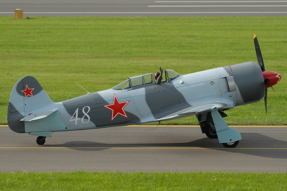 Yakovlev Yak-3UA - Réplique au roulage