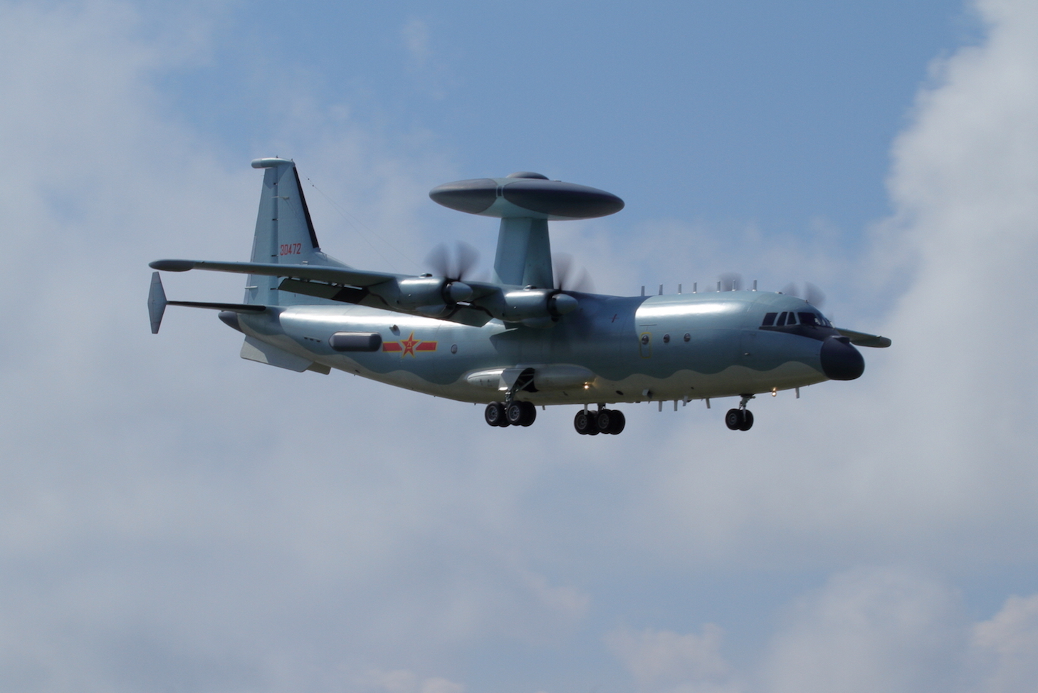 Shaanxi KJ-500 en vol