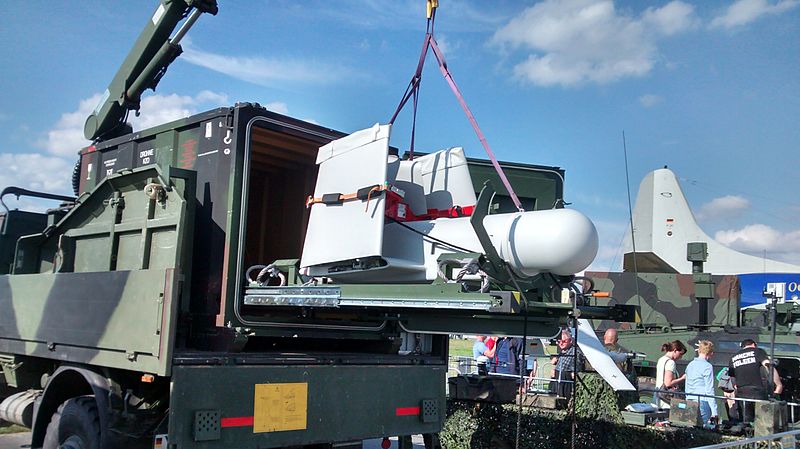 Rheinmetall KZO ailes repliées