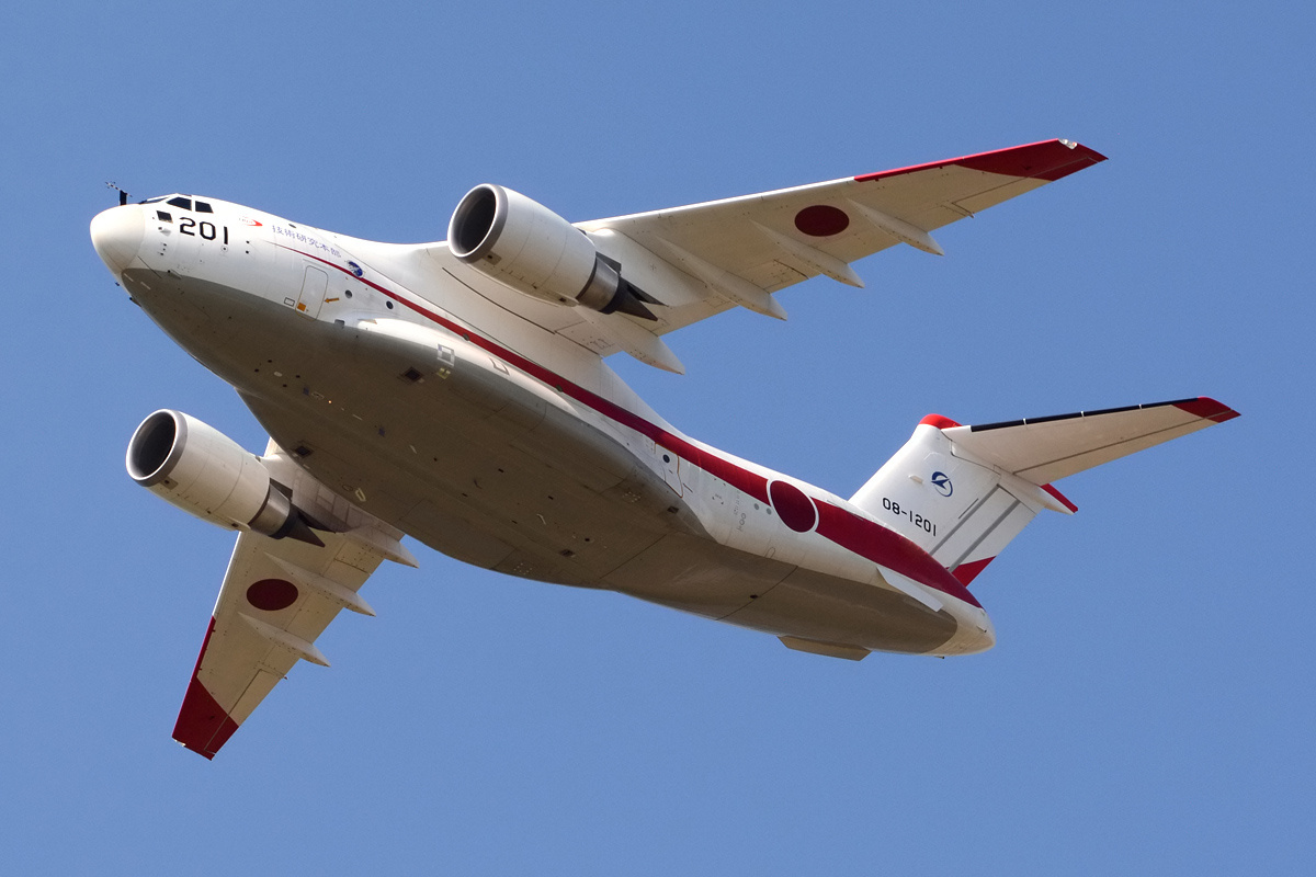 Kawasaki XC-2 n°1 en vol