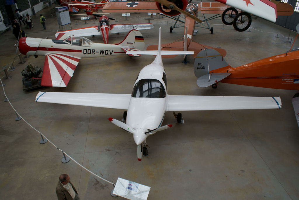 Lancair IV, vue aérienne