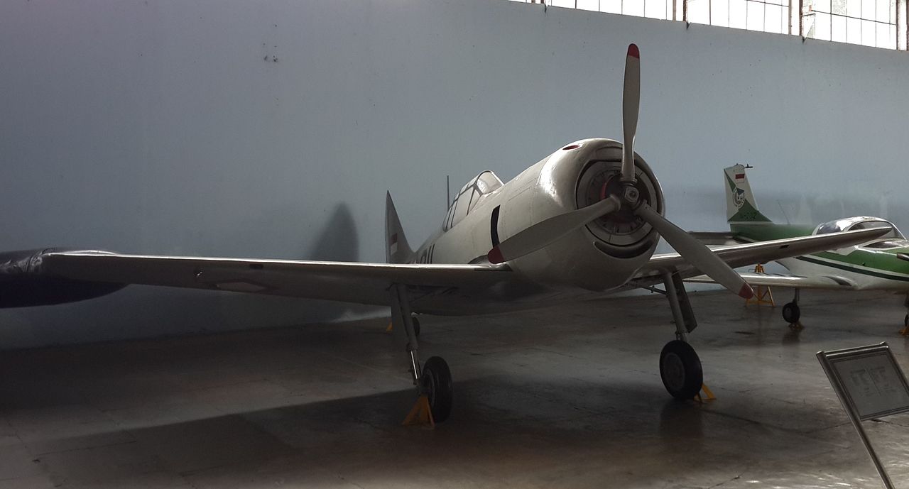 Lavotchkine La-11 Fang indonésien vu de face