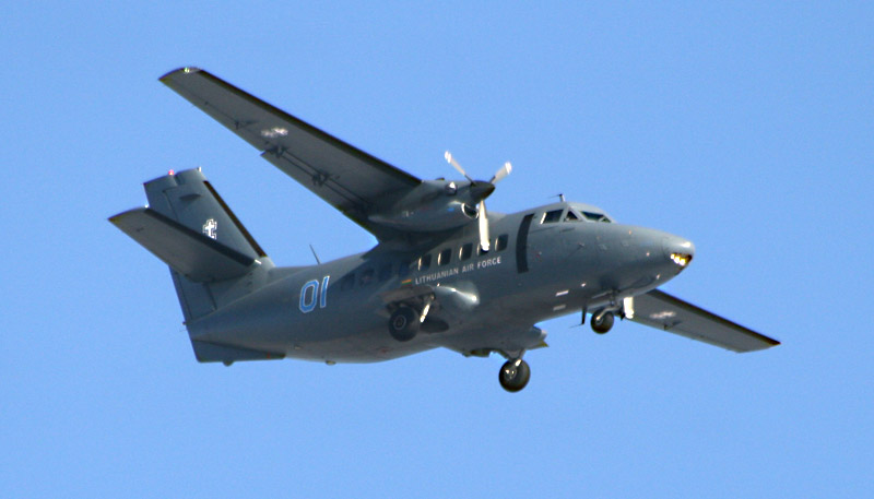 Let L-410UVP lituanien en vol
