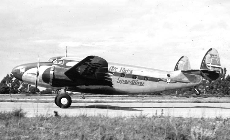 Lockheed 18-10 Lodestar civil