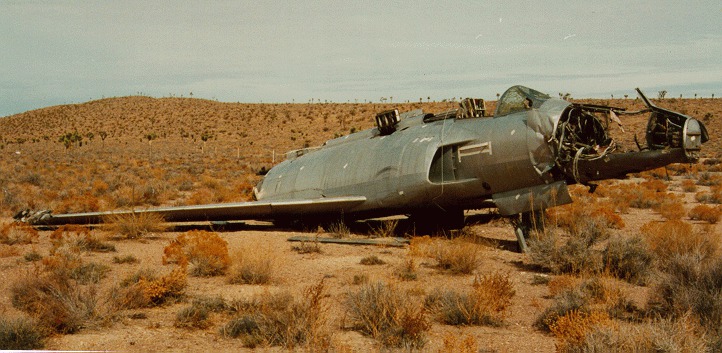 Lockheed XF-90A - Épave