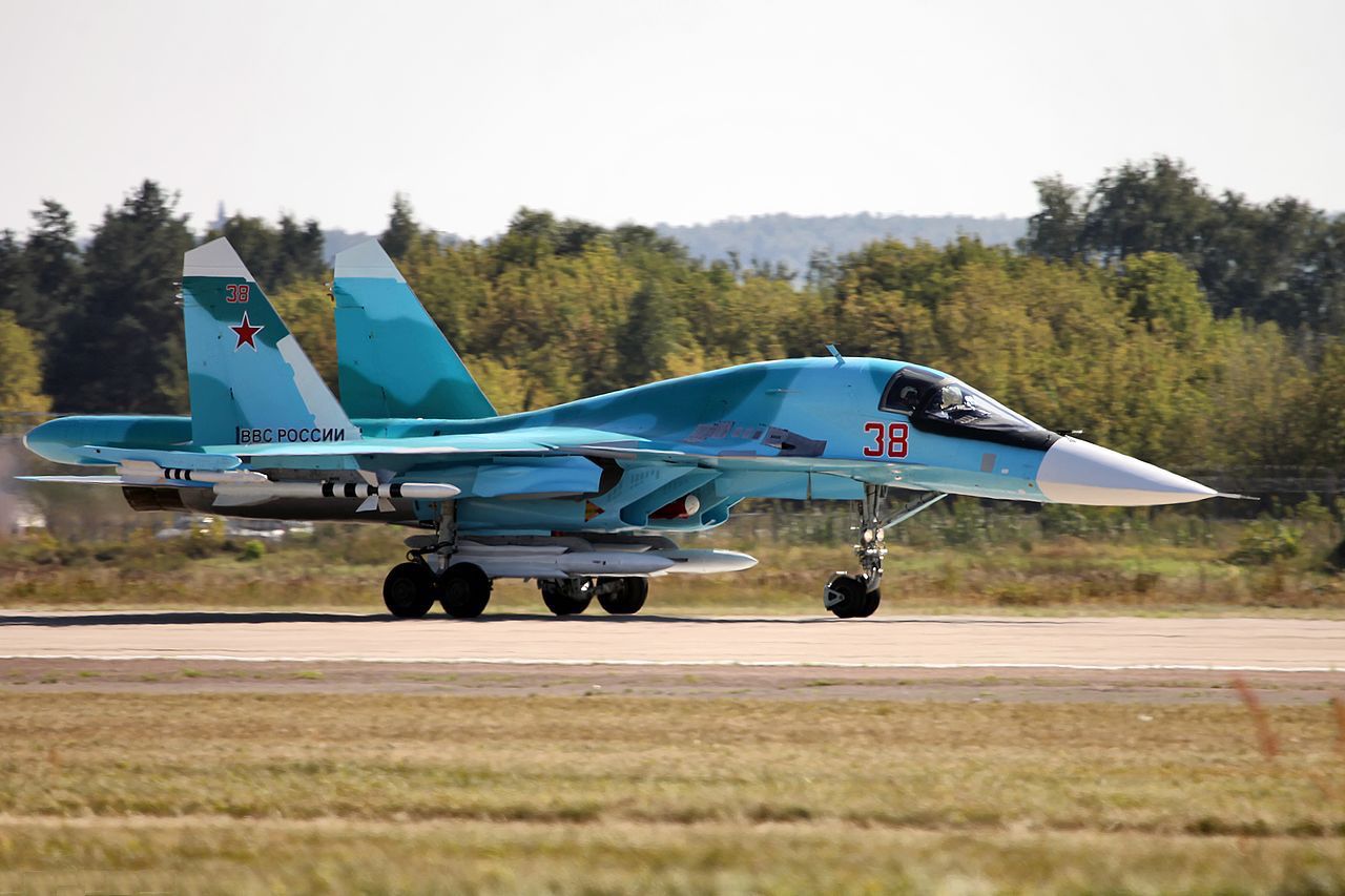 Sukhoï Su-34 au roulage