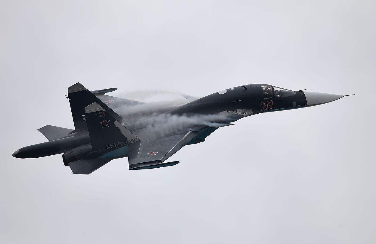 Sukhoï Su-34 russe en vol