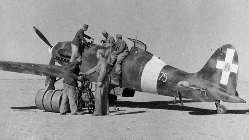 Macchi C.202 Folgore en Afrique