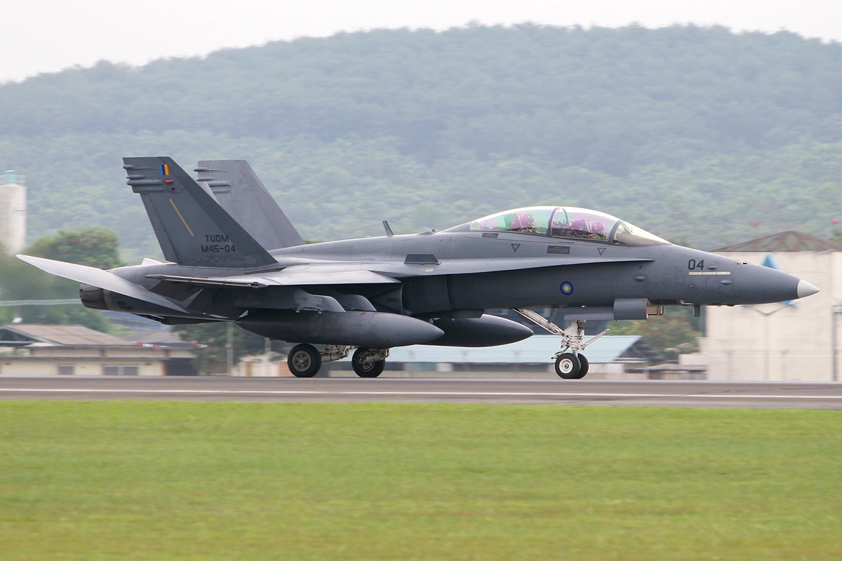 McDonnell Douglas F/A-18D malaisien