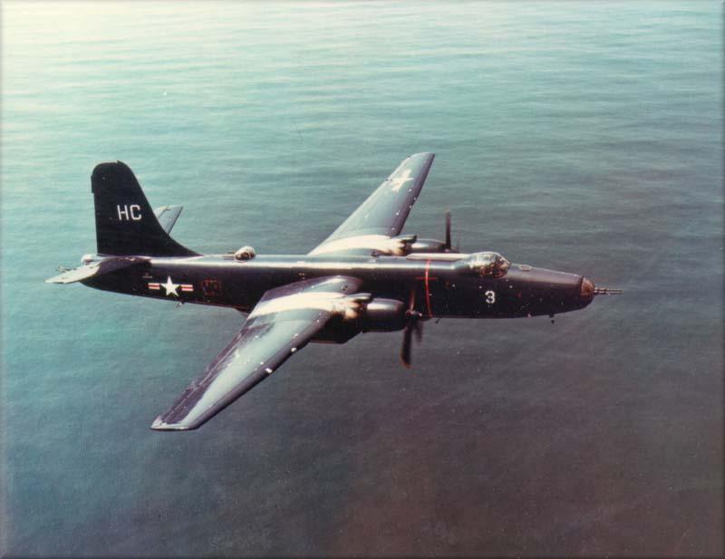 Martin P4M-1 Mercator de l'US Navy en vol