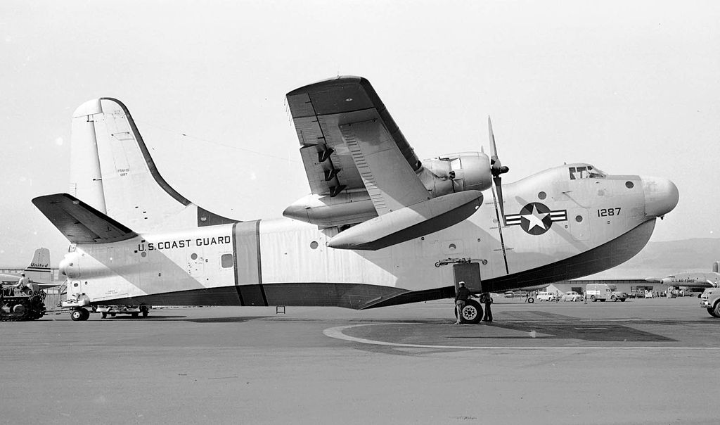 Martin P5M-1G Marlin de l'USCG vu de profil