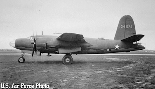 Martin B-26C Marauder de l'USAAF au sol