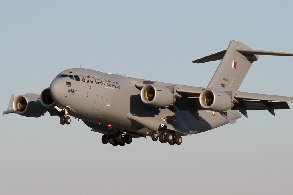 Boeing C-17A Globemaster III qatari