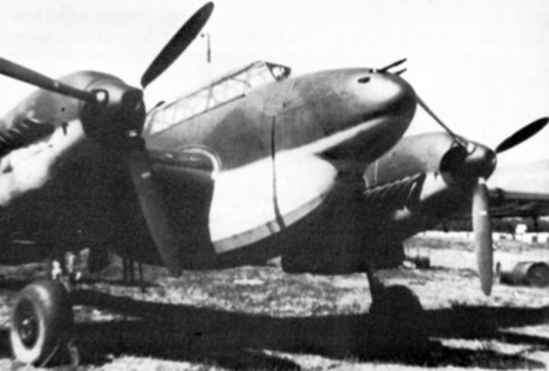 Messerschmitt Bf 110D-0 au sol