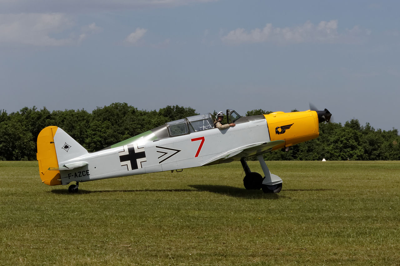 Pilatus P-2 aux couleurs de la Luftwaffe