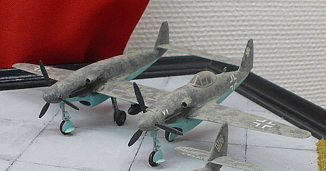 Messerschmitt Me 609 - Maquette