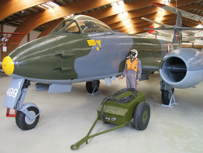 Gloster Meteor F.8 danois