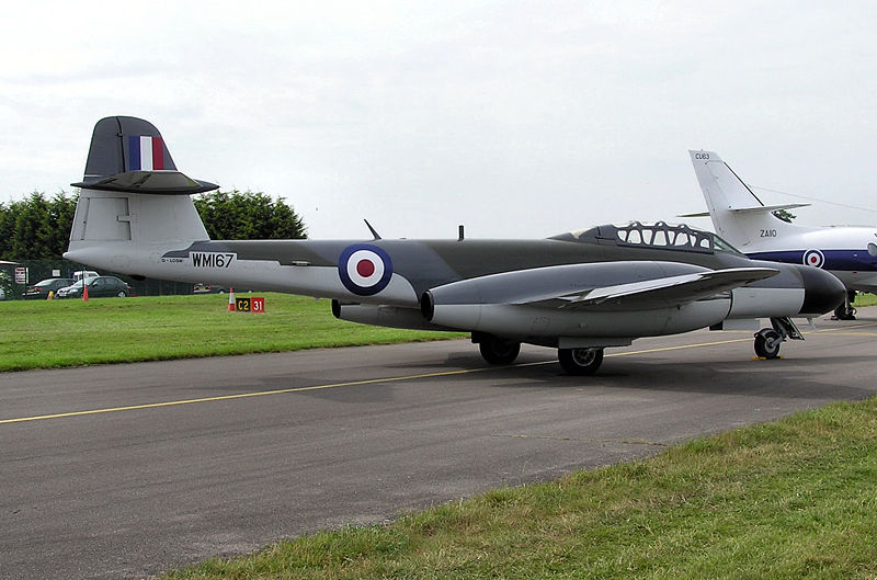 Gloster Meteor NF.11 de la RAF