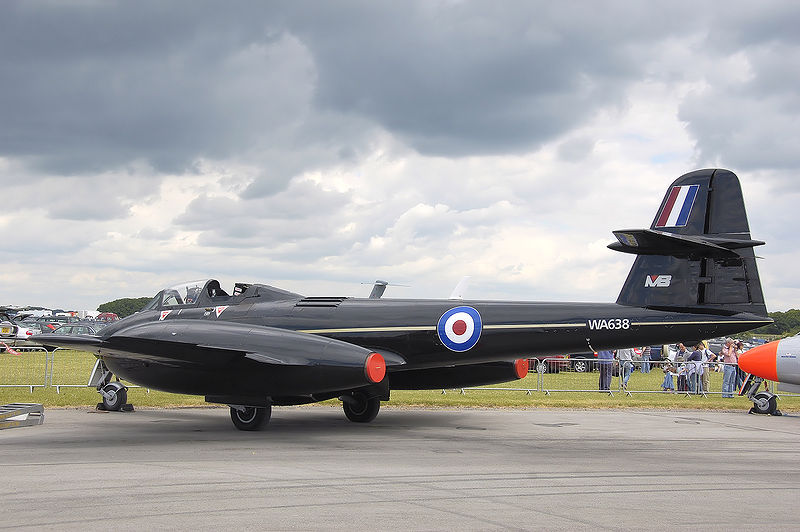 Gloster Meteor T.7 utilisé par Martin-Baker