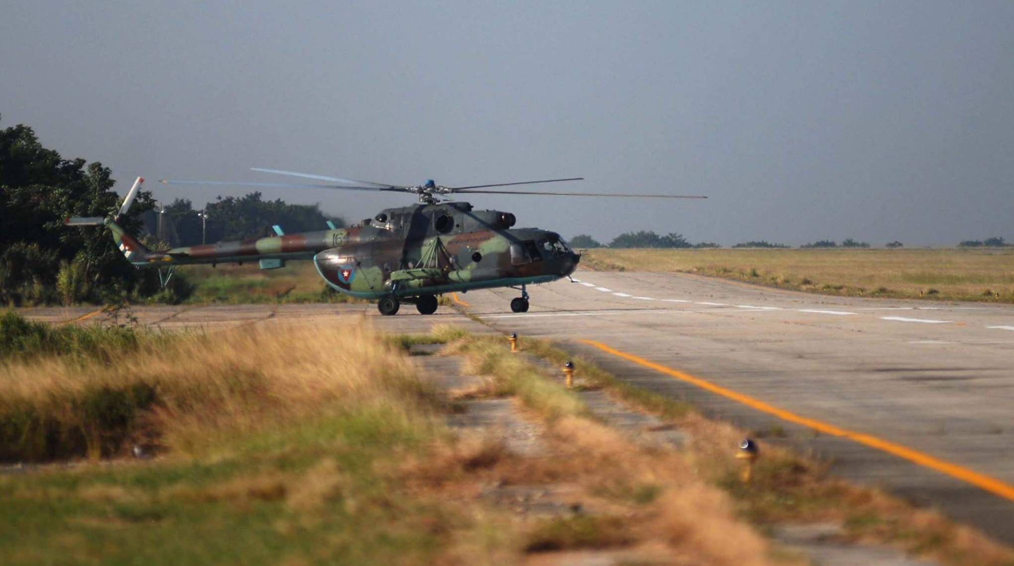 Mil Mi-17 cubain au sol