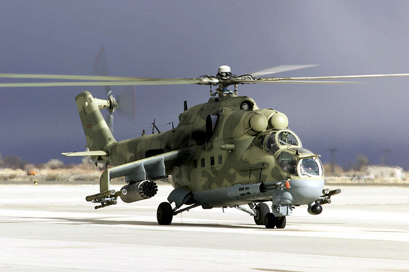Mil Mi-24P de l'US Army Test and Evaluation Center