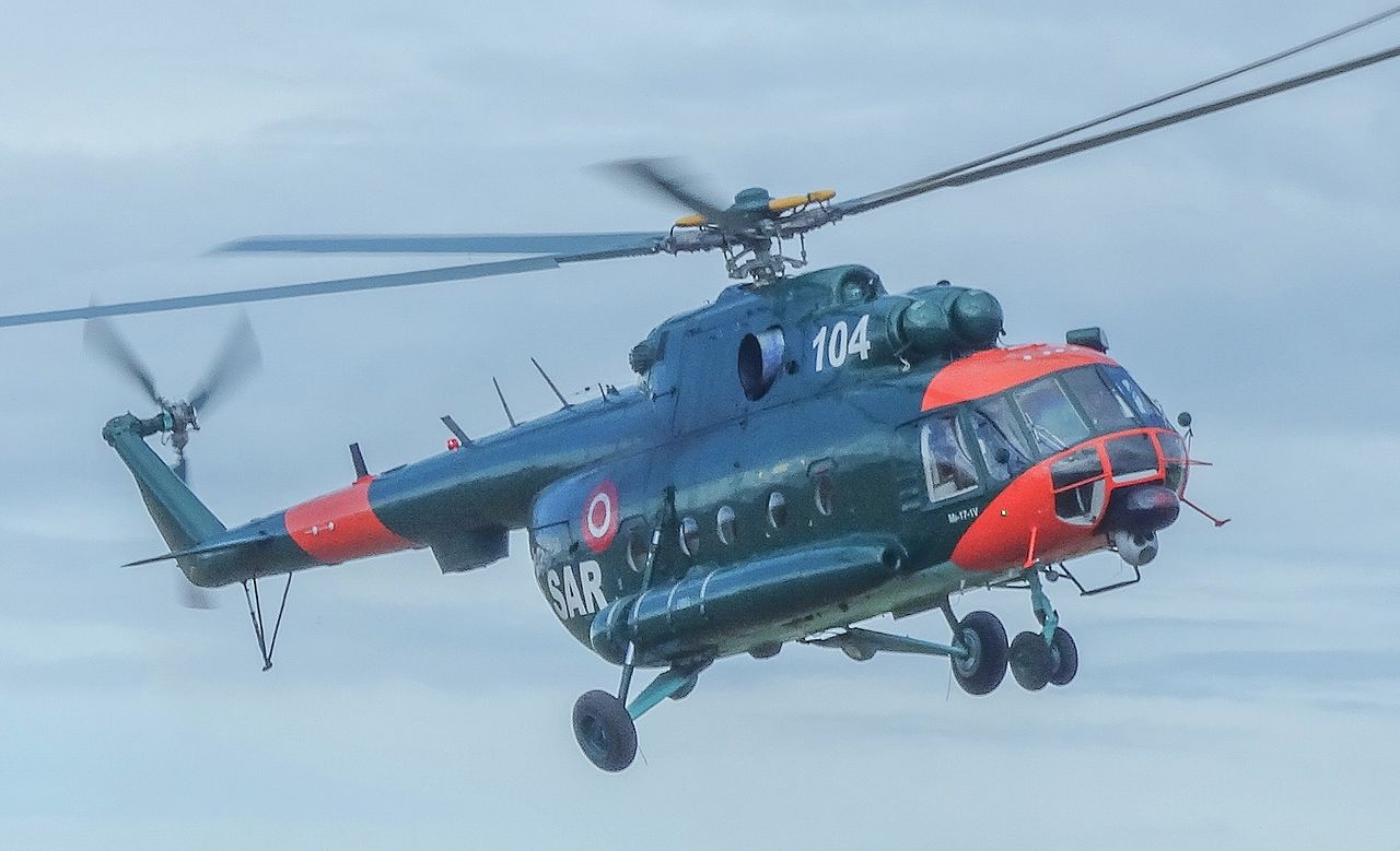 Mil Mi-17-1V letton