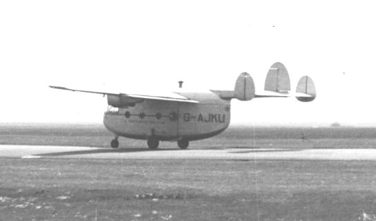 Miles M.57 Aerovan IV vu de l'arrière