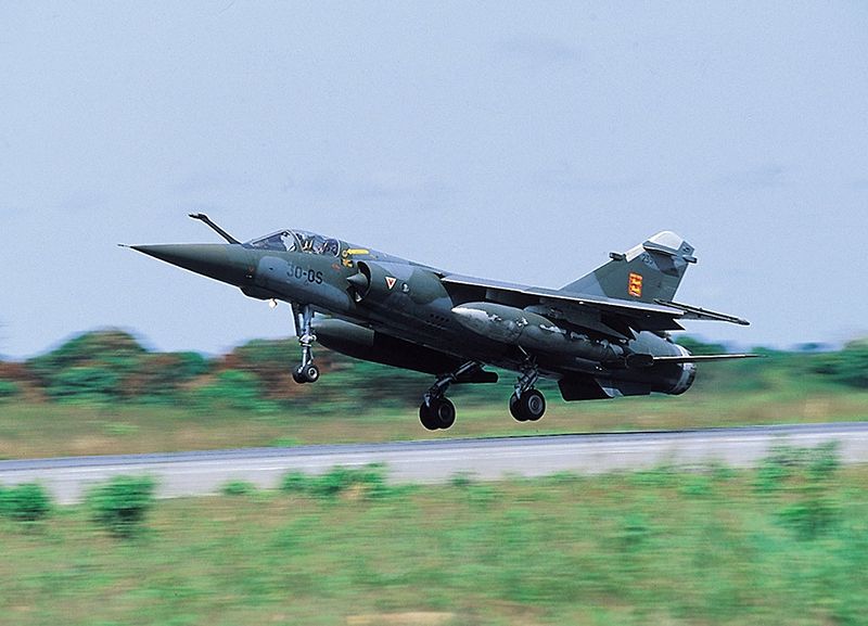 Dassault Mirage F1CT français au décollage