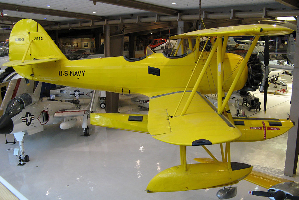 NAF N3N-3 Canary hydravion de l'US Navy