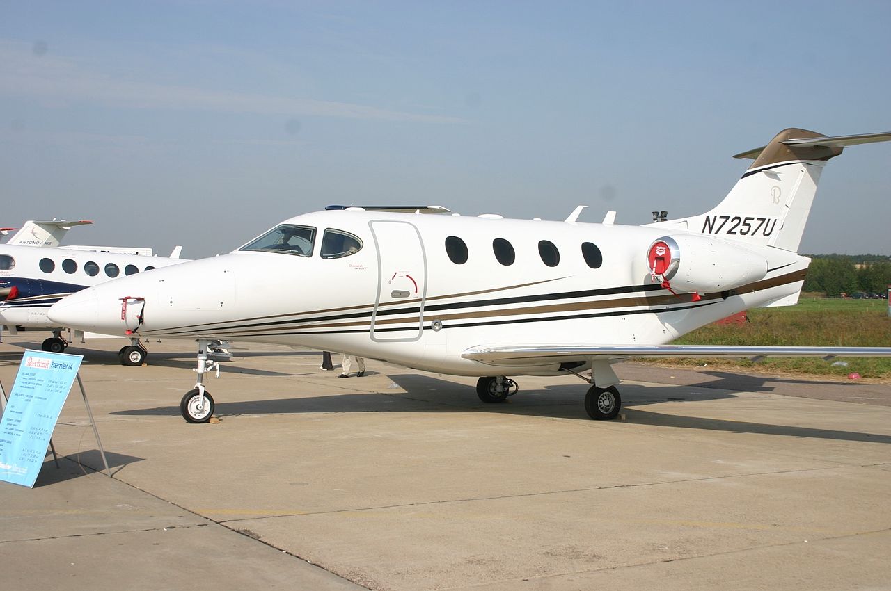 Beech 390 Premier I au statique