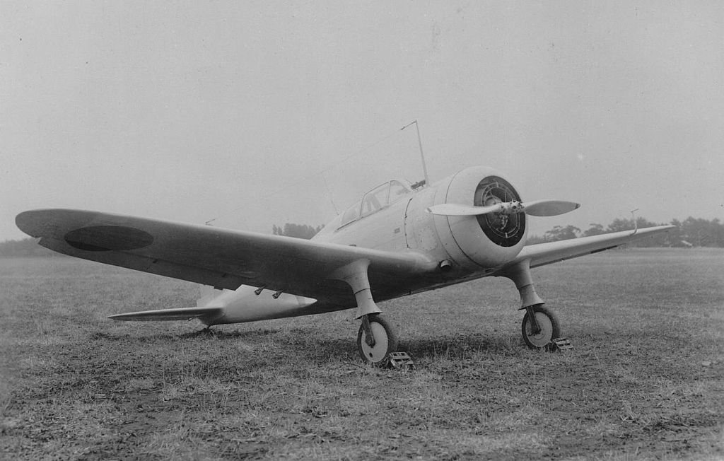 Nakajima Ki-27 Nate vu de l'avant