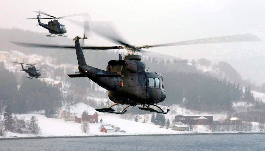 Bell 412SP norvégiens