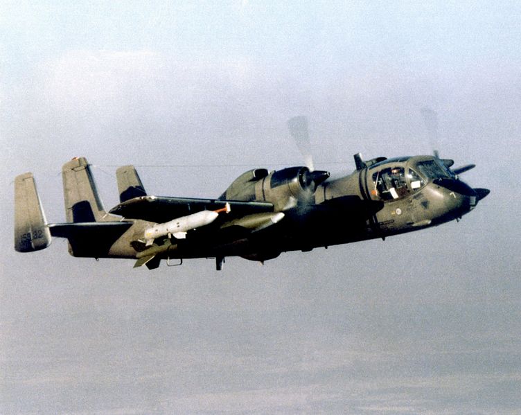 Grumman OV-1C Mohawk en vol