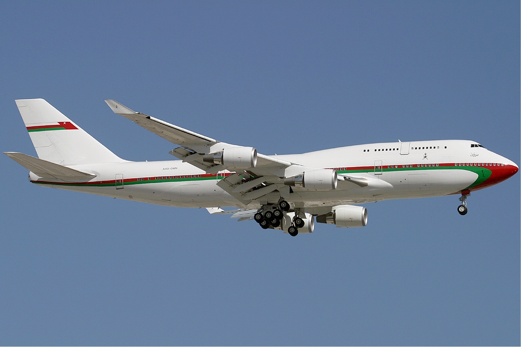 Boeing 747-400 omanais