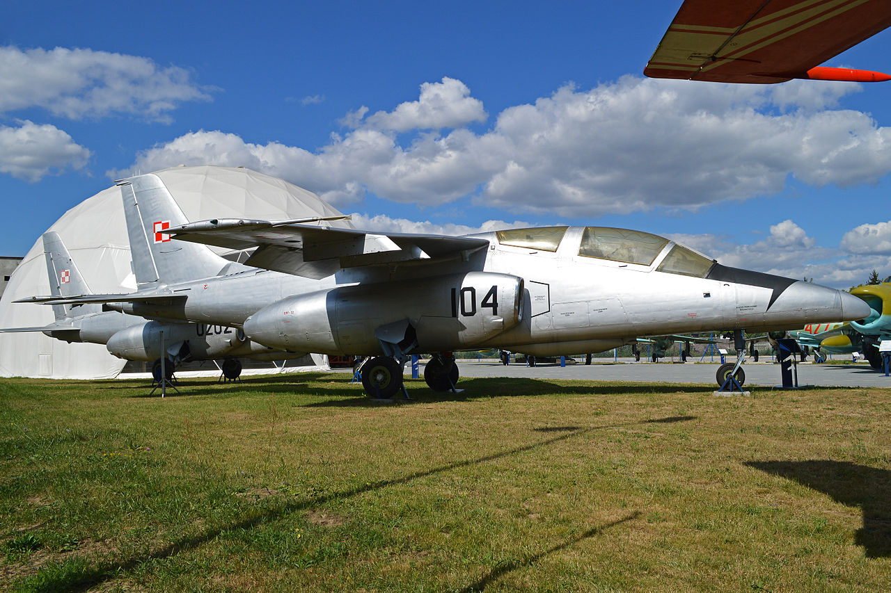 PZL I-22 Iryda - Prototype vu de côté