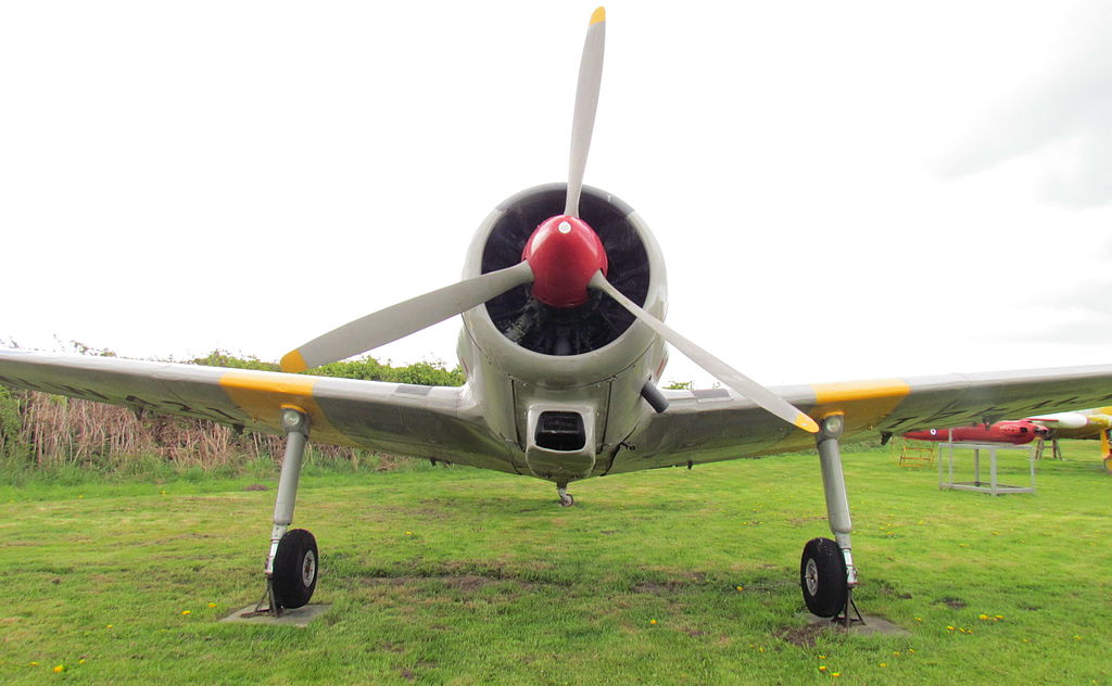 Percival P.56 Provost vu de front