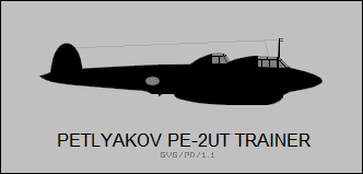 Petlyakov Pe-2UT Buck, profil