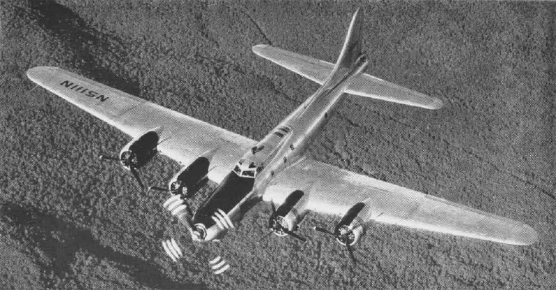 Boeing B-17 Flying Fortress (JB-17G) en vol