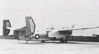 Grumman E-1 Tracer - Prototype XTF-1W au sol