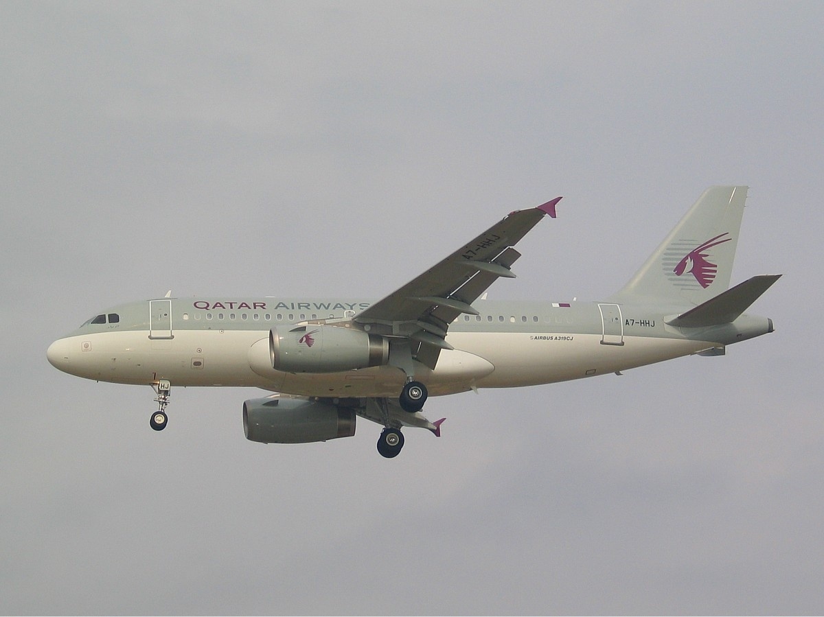 Airbus A319CJ qatari