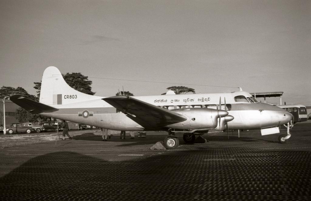 De Havilland DH-114 Heron srilankais