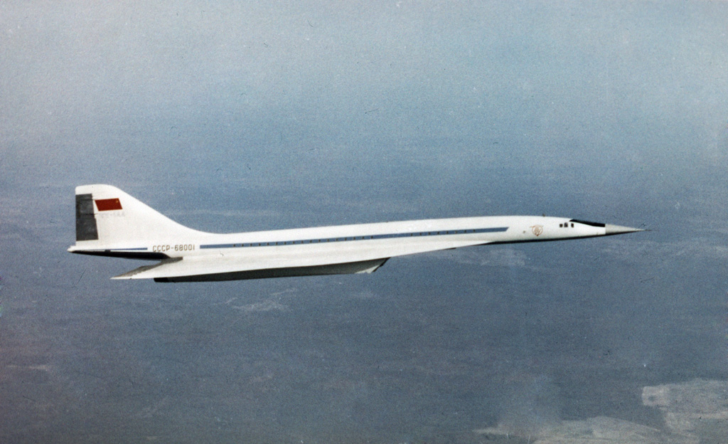 Tupolev Tu-144 en vol