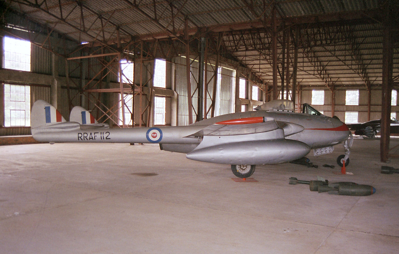 De Havilland DH-100 Vampire FB.9 rhodésien
