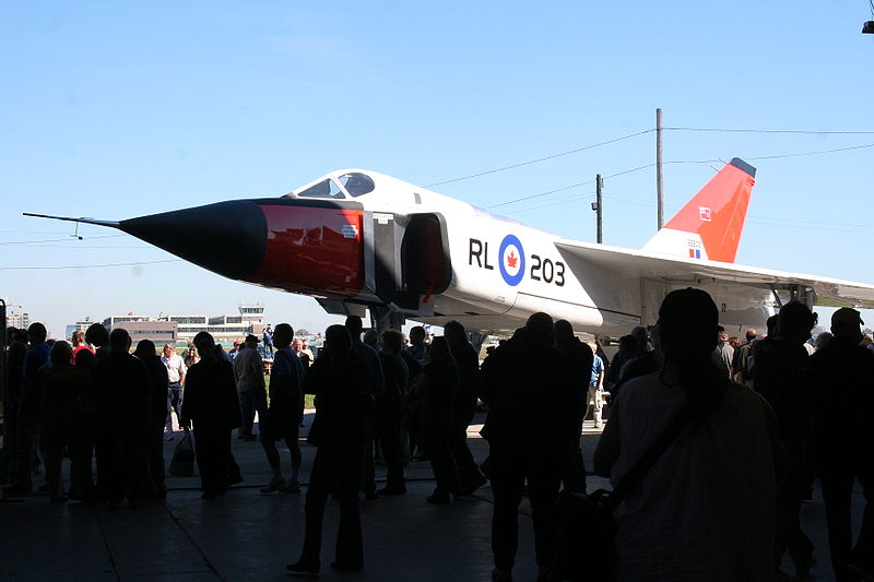 Avro Canada CF-105 Arrow - Réplique à sa sortie d'usine en 2006
