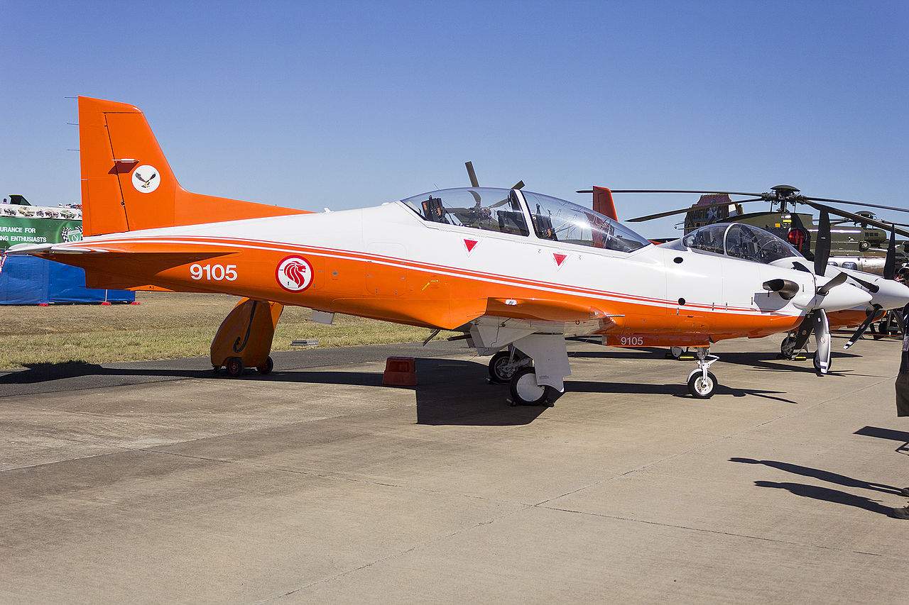 Pilatus PC-21 singapourien