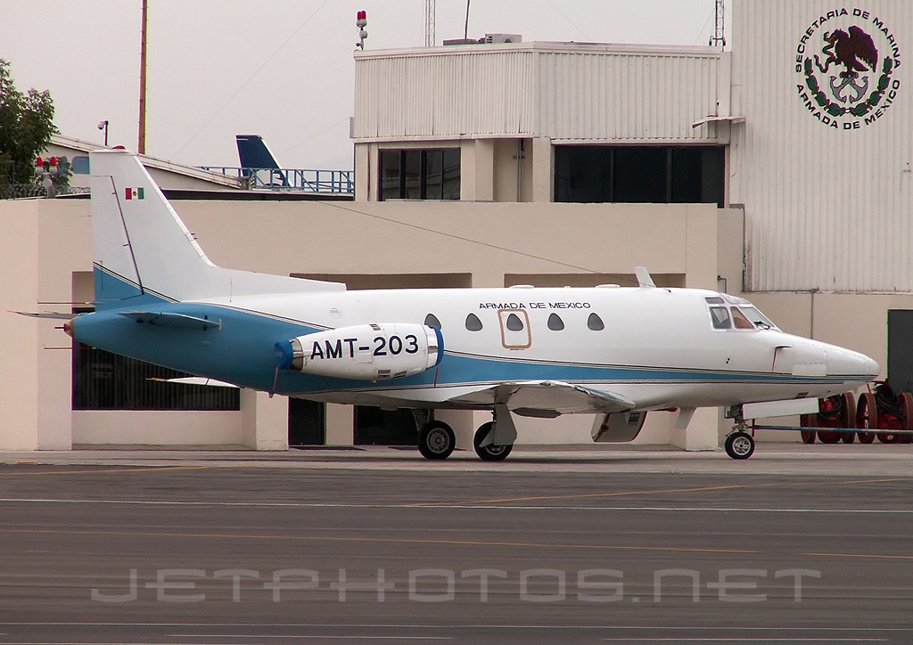 North American Sabreliner 60 de la marine mexicaine